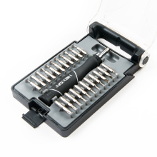 23pcs mini multi interchangeable craft household phone watch laptop repair hand tool CR-V precision screwdriver driver bit set